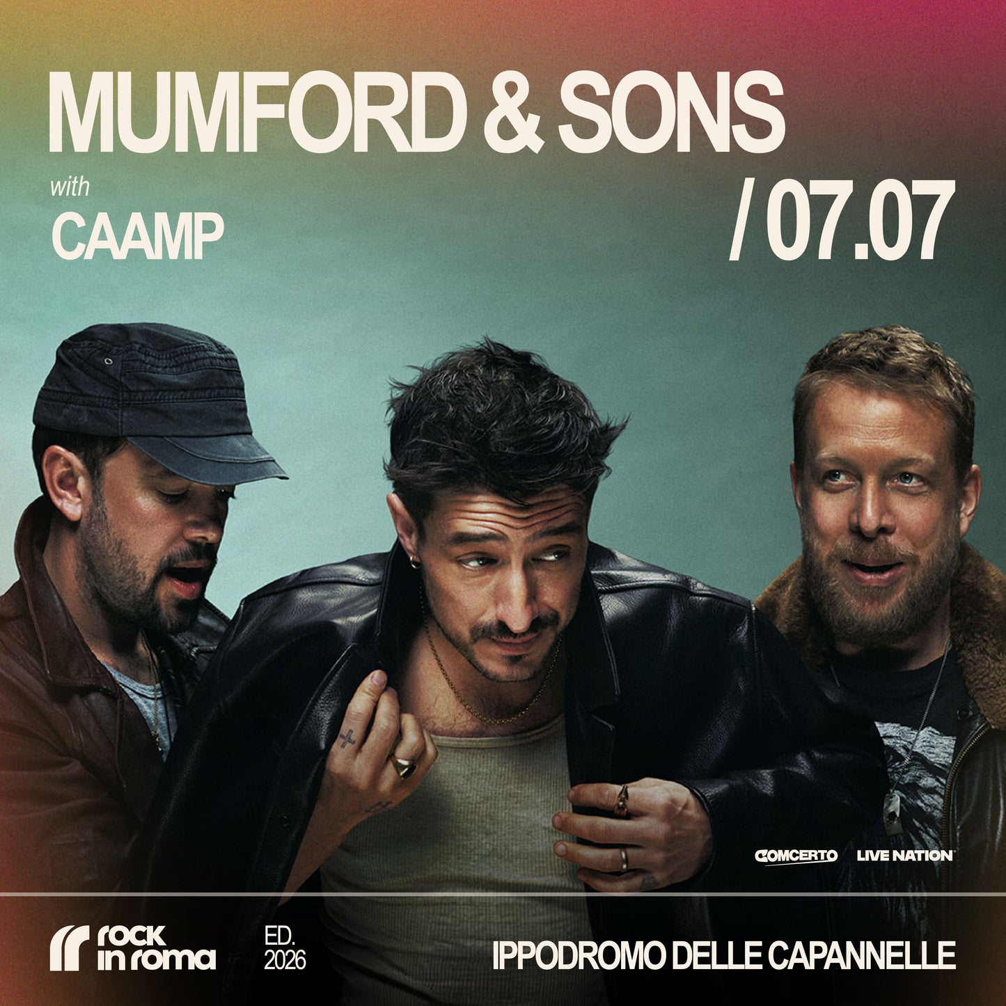Mumford and Sons - Rock In Roma