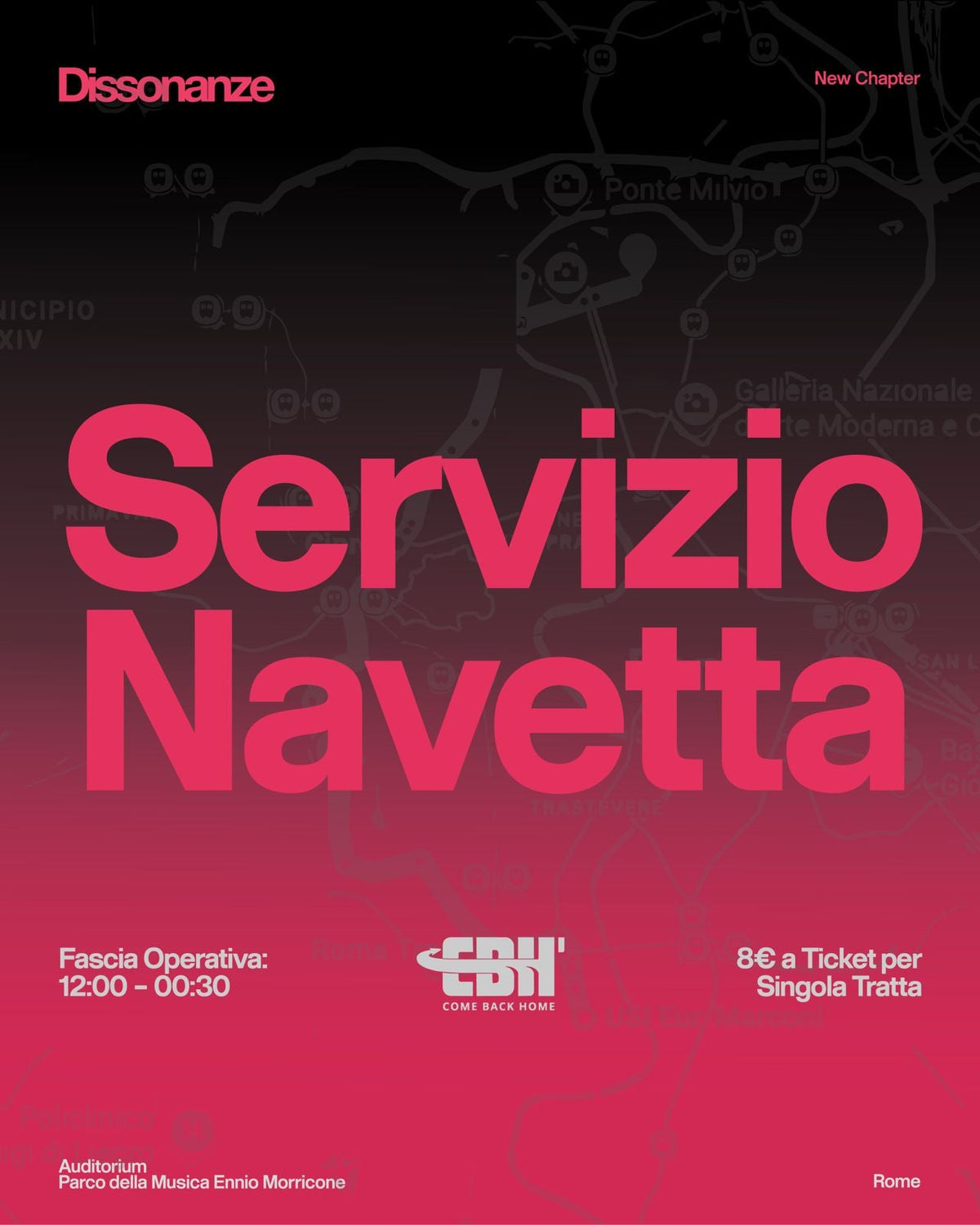 Dissonanze 2026 — Servizio Navetta