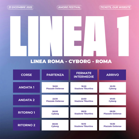 Amore Festival – Linea Roma